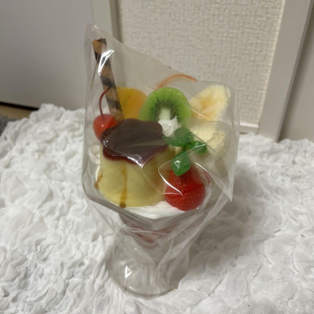 食品サンプル〔まいづる〕　ベリーソースのソフトクリーム Yahoo!オークション - 食品サンプル ソフトクリーム まいづる